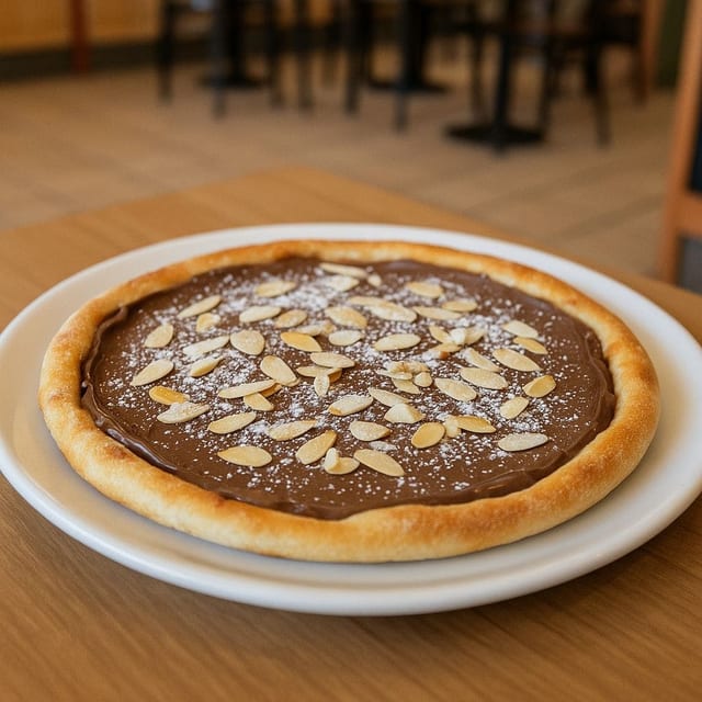 Nutella Pizza.