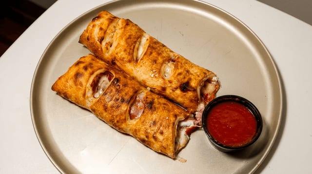 Universal Meat Stromboli.