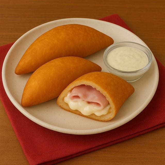 Ham & Cheese Empanadas.