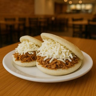Shredded Beef Arepas